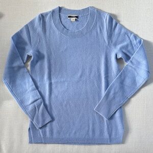 J. Crew Light Blue Crew Neck Sweater